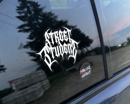 STREET STUDENT BLACK WHITE