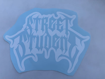 STREET STUDENT WHITE TRANSPARENT