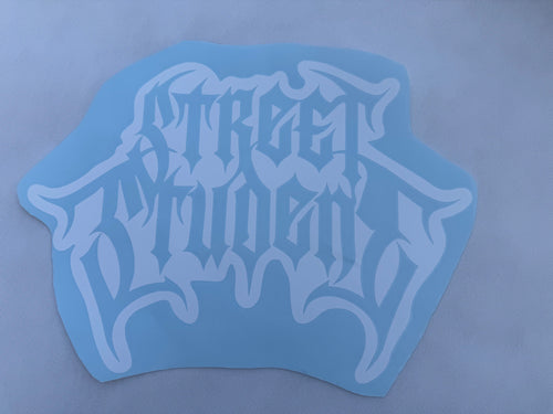 STREET STUDENT WHITE TRANSPARENT